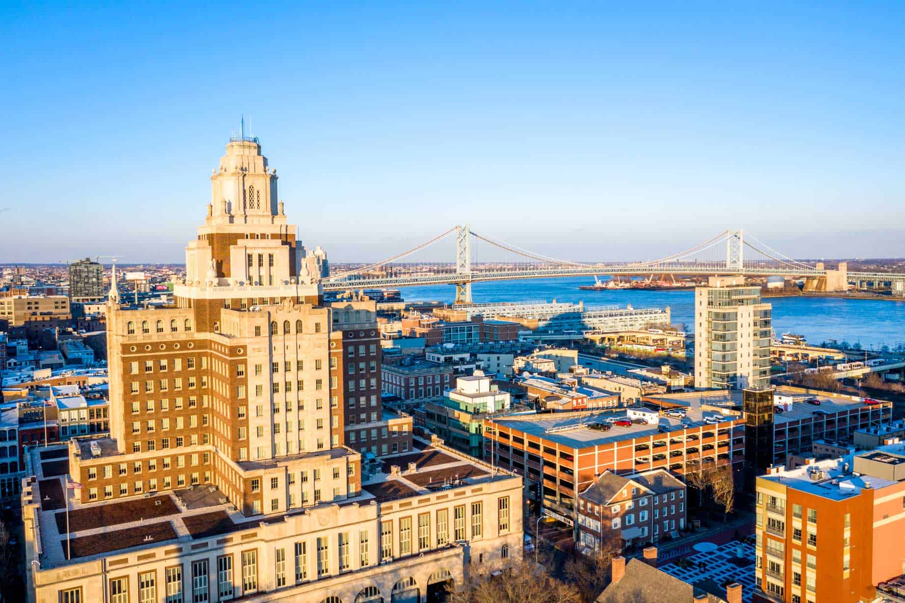 Philly skyline and bridge