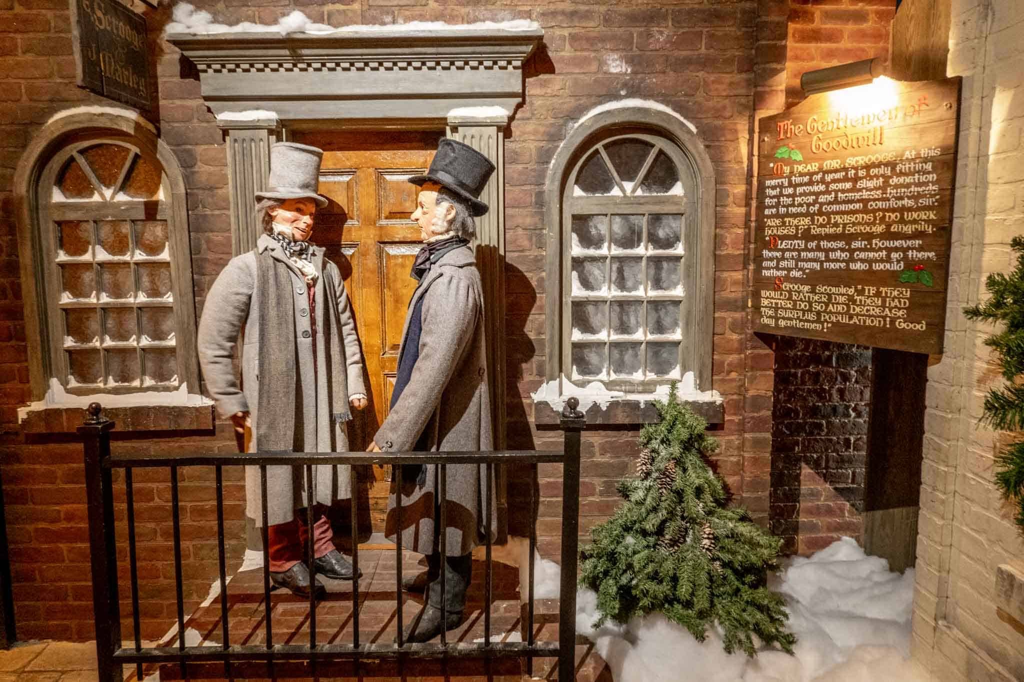 12 days of christmas dickens village