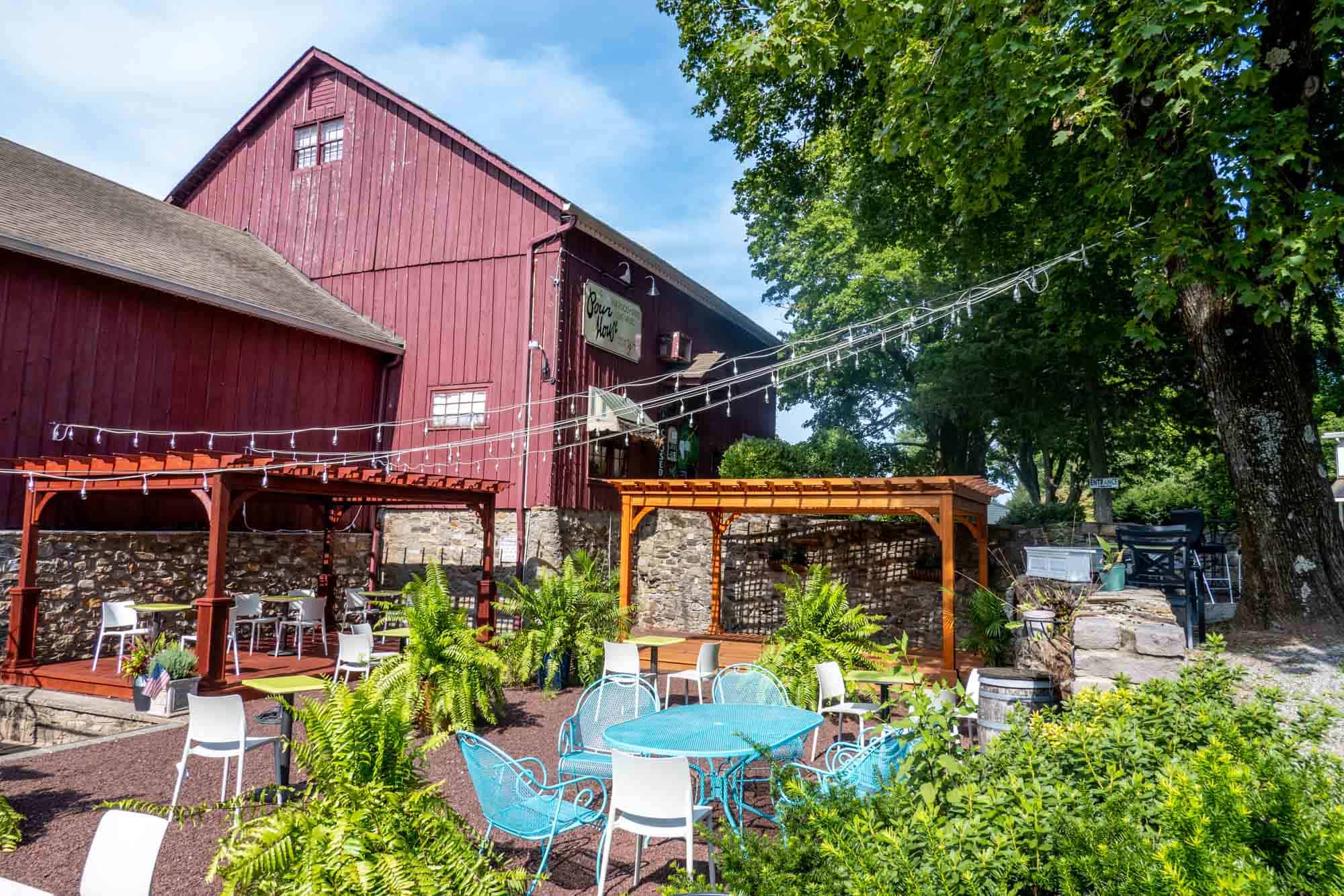 Outdoor patio space